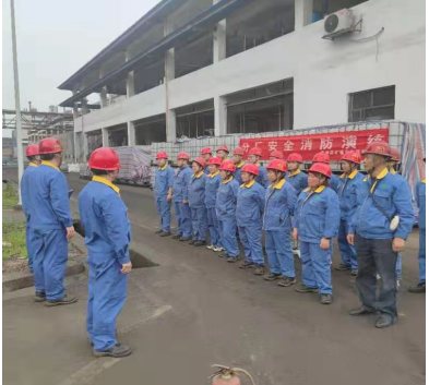 新能源材料分廠開展急救援演練活動(dòng)